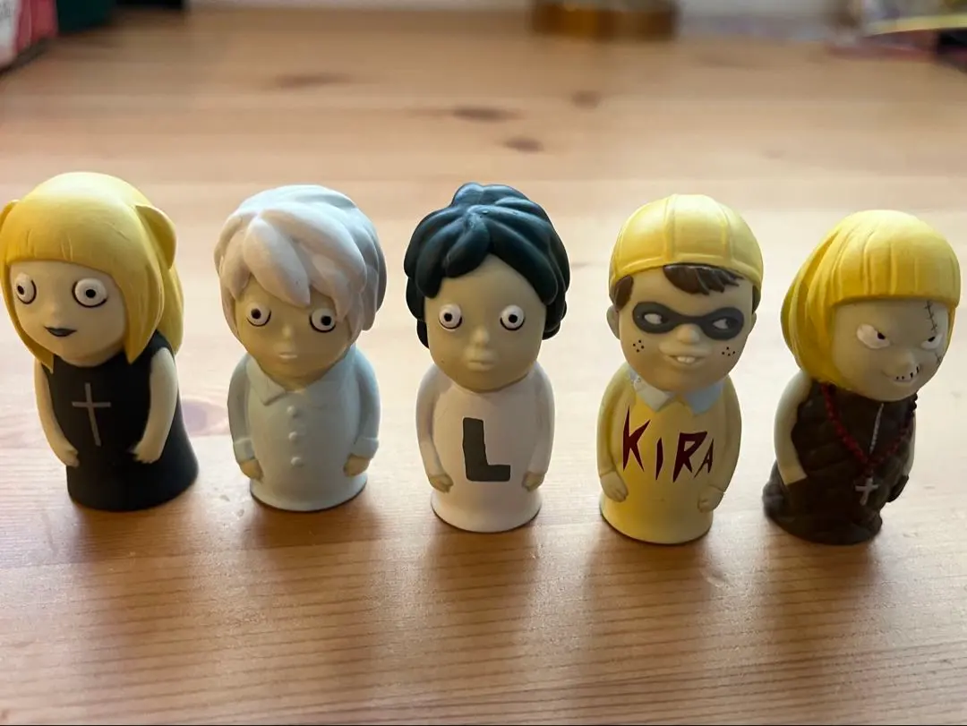 デスノート　指人形　5体セット　全巻収納ボックス　限定特典　初回限定盤