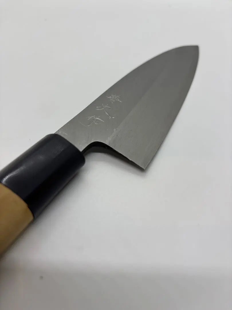 善次作 出刃包丁 和包丁 木製ハンドル 栗型155mm