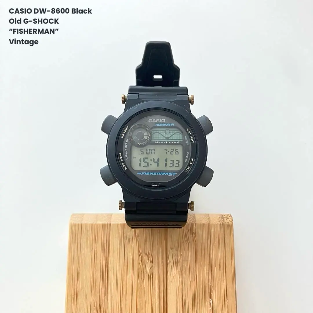 CASIO DW-8600“FISHERMAN”Old G-SHOCK Vint