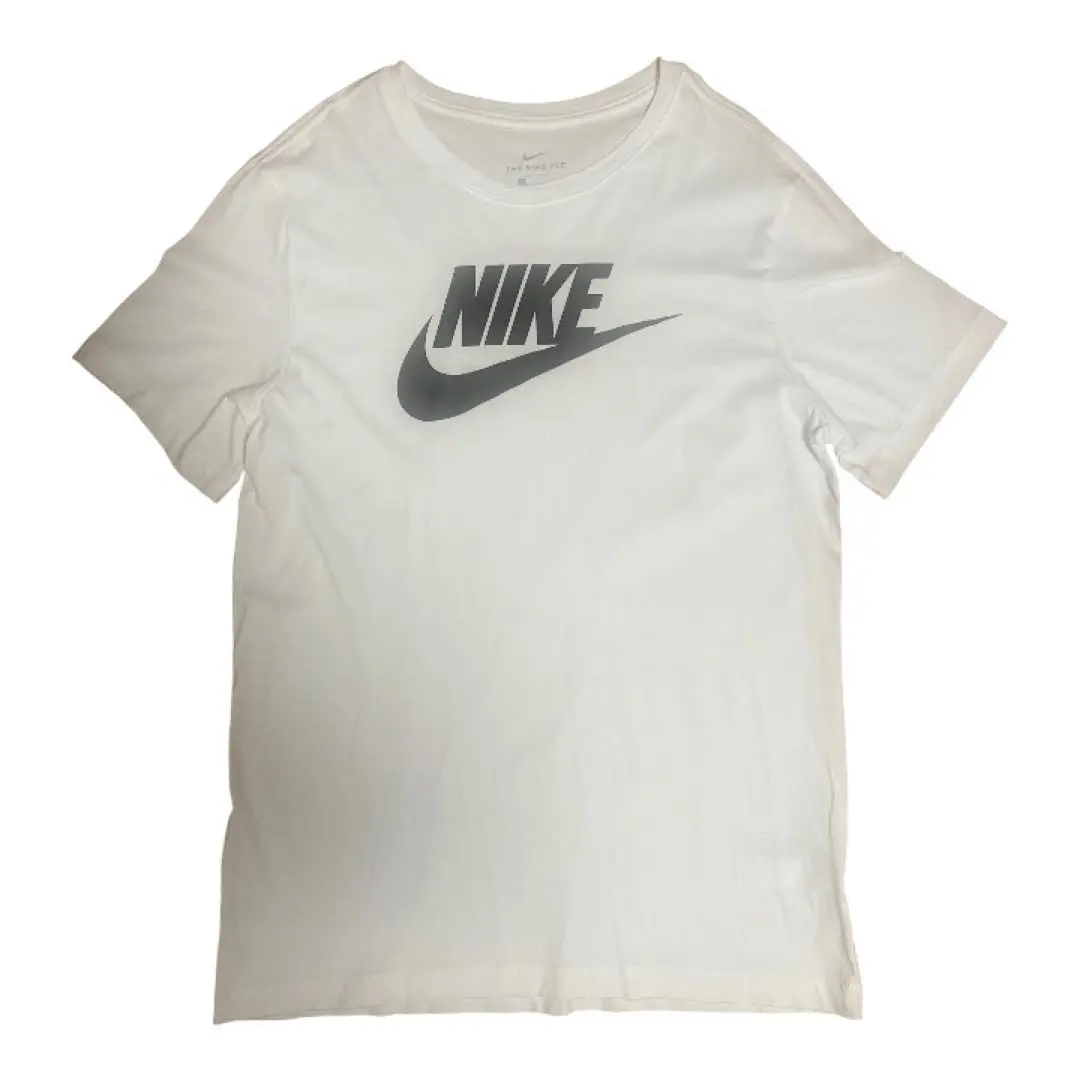 NIKE ロゴプリントTシャツ ホワイト Lサイズ