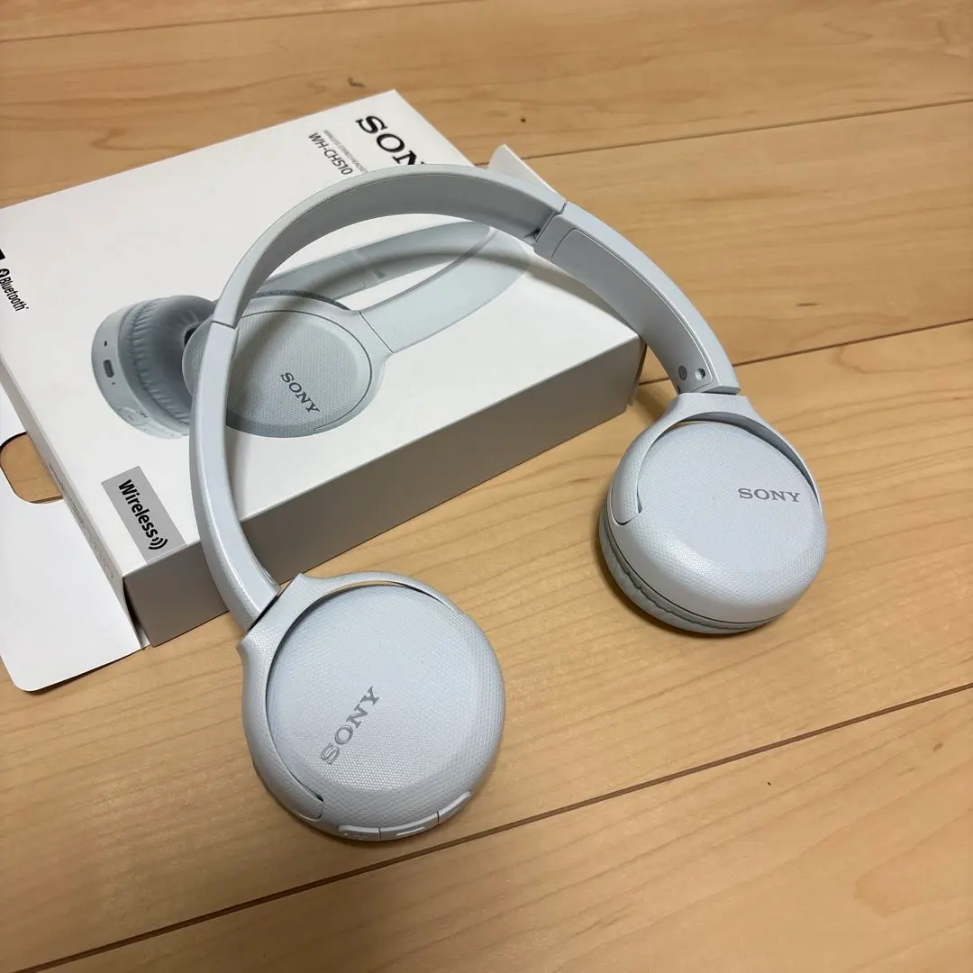 SONY ワイヤレスヘッドホン ホワイト