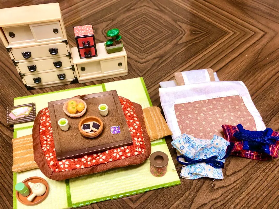 【限定品　美品】20周年特別商品　シルバニアファミリー　初期　和室セット　廃盤