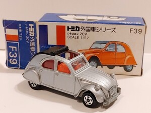Tomica 6 2CV F39 TOMY 