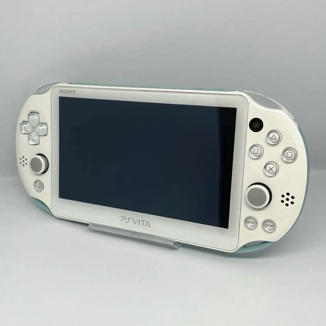 【美品】PlayStation®Vita PCH-2000ライトブルー・ホワイト