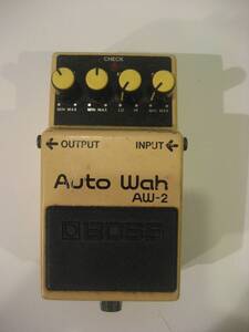 Pedales de guitarra BOSS de segunda mano de Japón BOSS AW-2 Auto Wah