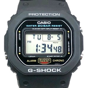 Vintage Casio G-Shock G-SHOCK ITPZUY9KAO2M DW-5600C-1 M901 20BAR 80s 19876