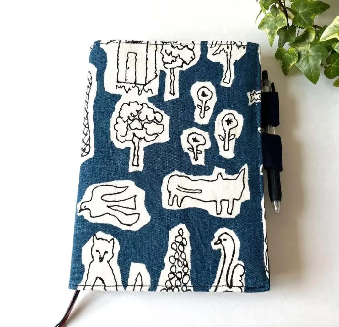 ほぼ日手帳カバー カズン　ミナペルホネン ハンドメイド