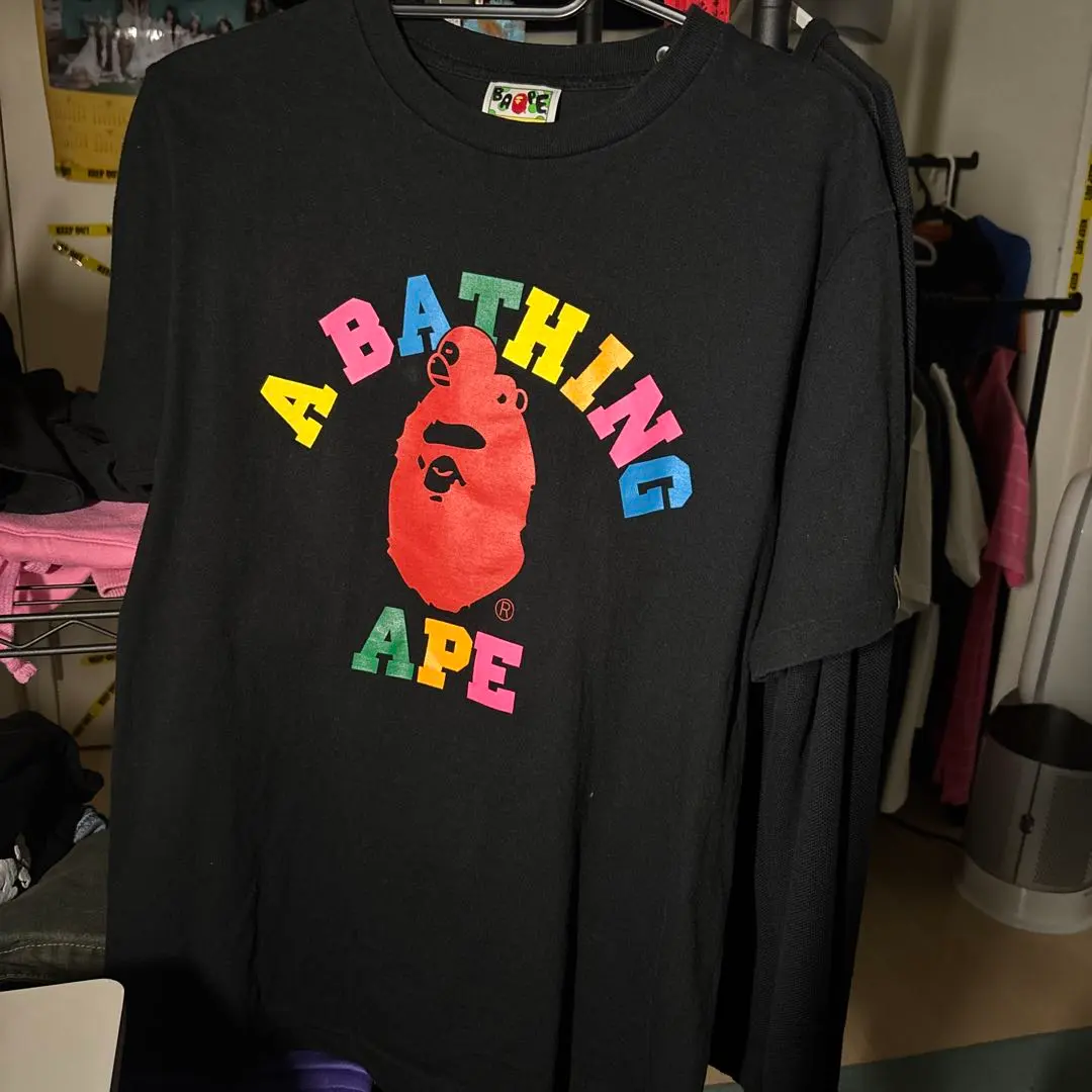 A BATHING APE Tシャツ ブラック Mサイズ