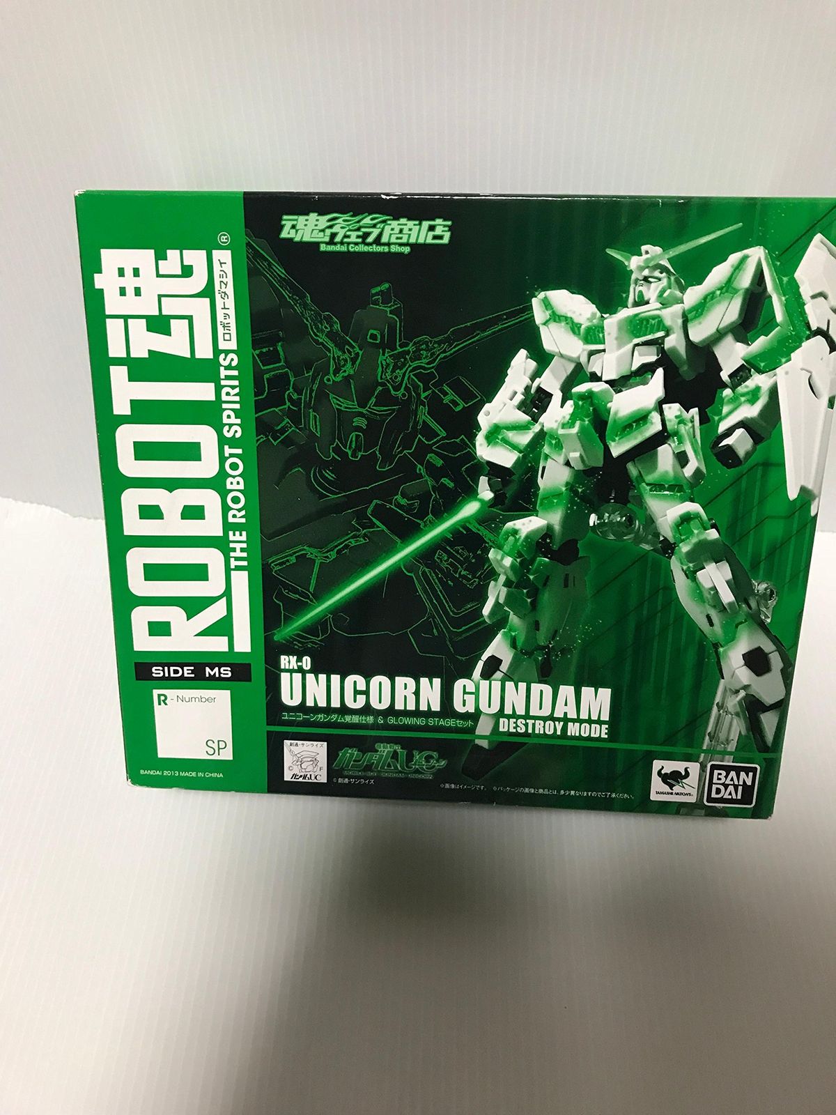 新品 ROBOT魂 -ロボット魂-〈SIDE MS〉 機動戦士ガンダムUC ユニコーンガンダム(覚醒仕様)&GLOWING STAGEセット(魂ウェブ限定)