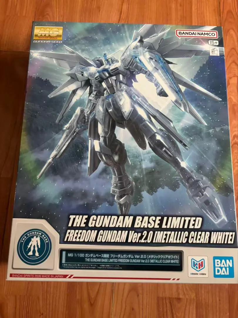 世界初登場BANDAI MG 1/100フリーダムガンダム Ver.2.0
