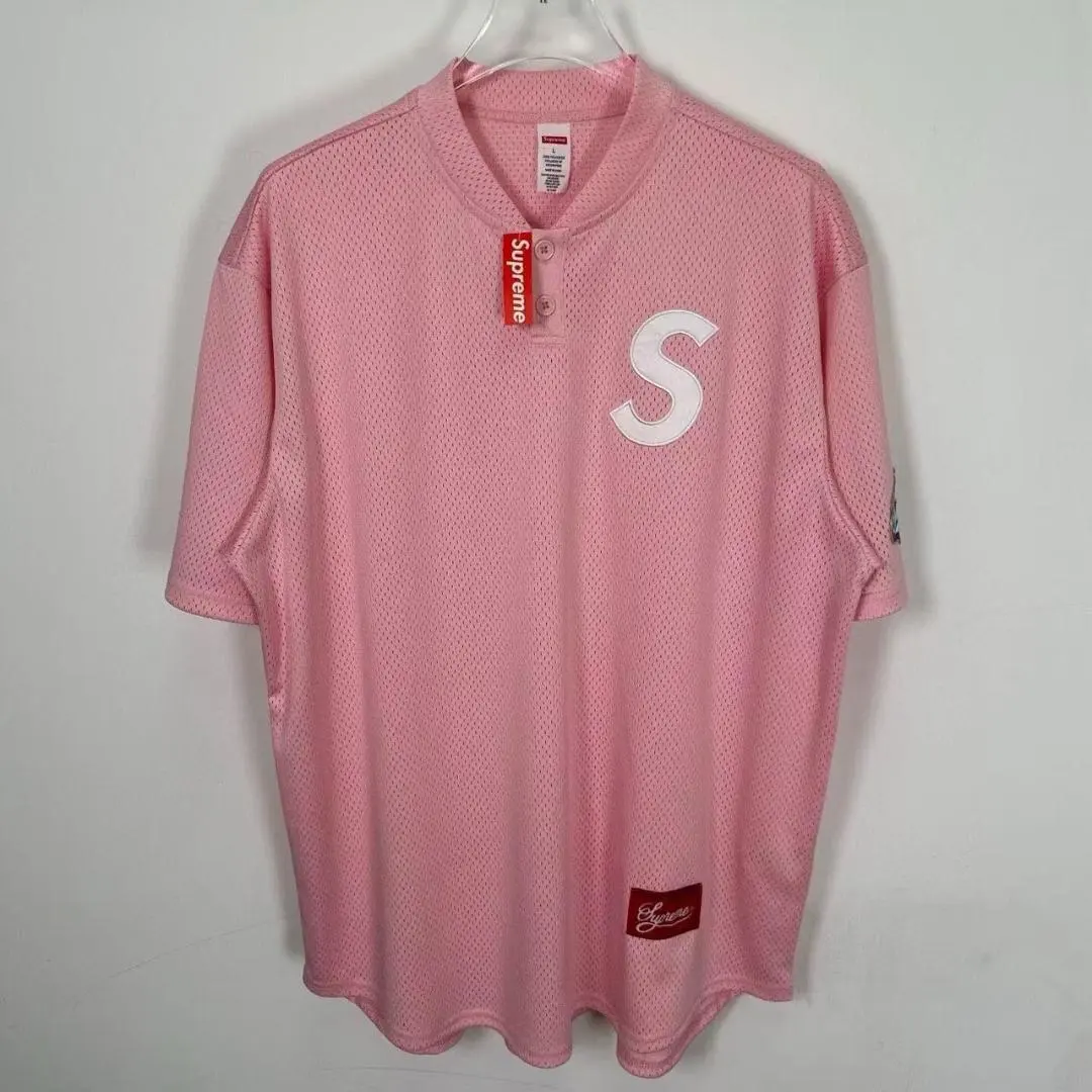 supreme SロゴメッシュTシャツxl