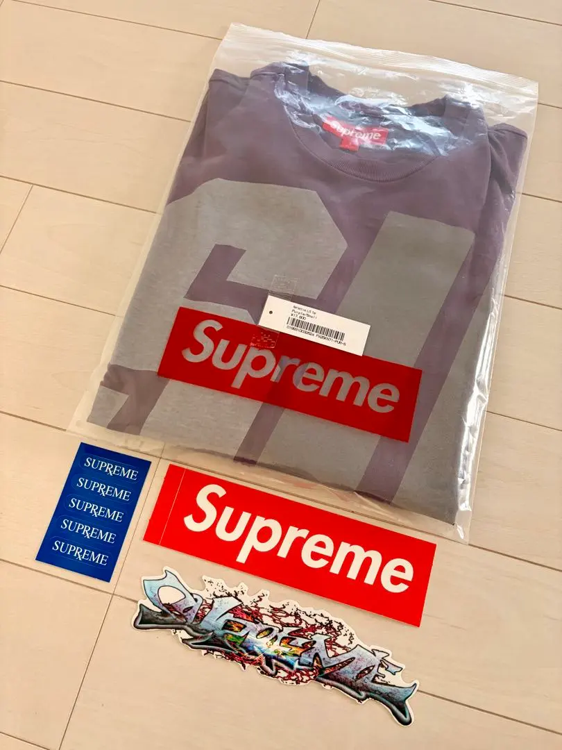 シュプリーム supreme Reflective L/S Top ロンT S