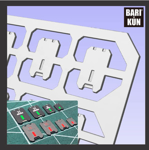 Gundam Gunpla kits grades 1144 1100 0.5mm