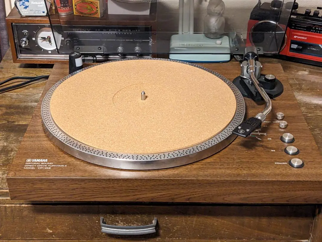 YAMAHA YP-D3 レコードプレーヤー本体　動作確認済み。