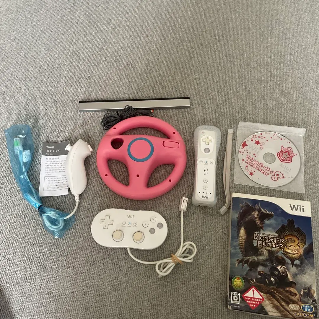 Wii周辺機器とソフトのセット