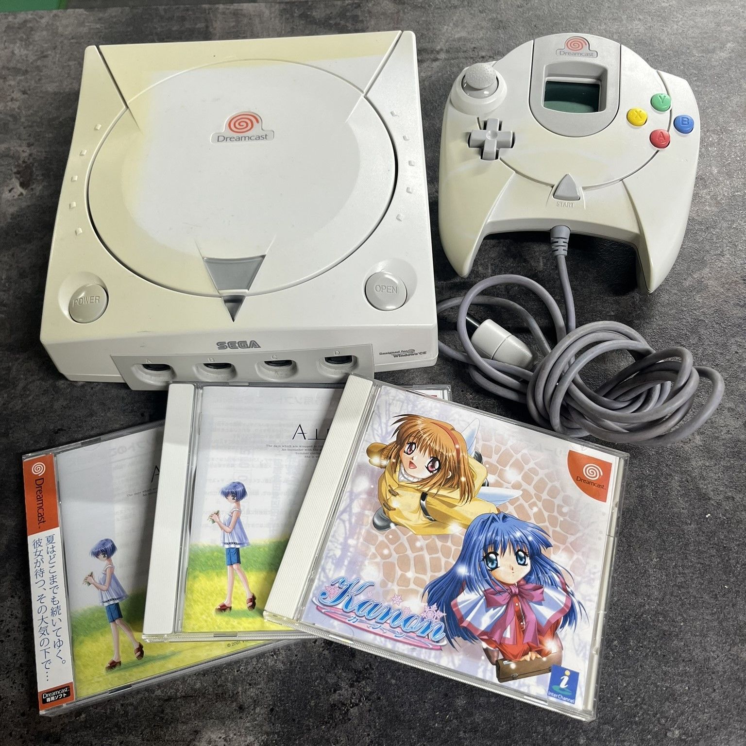 ドリームキャスト 本体 一式 セット ソフト付き