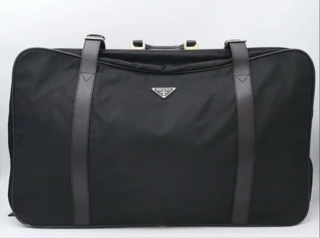 プラダ PRADA スーツケース ボストンバッグ トラベルバッグ ブラック