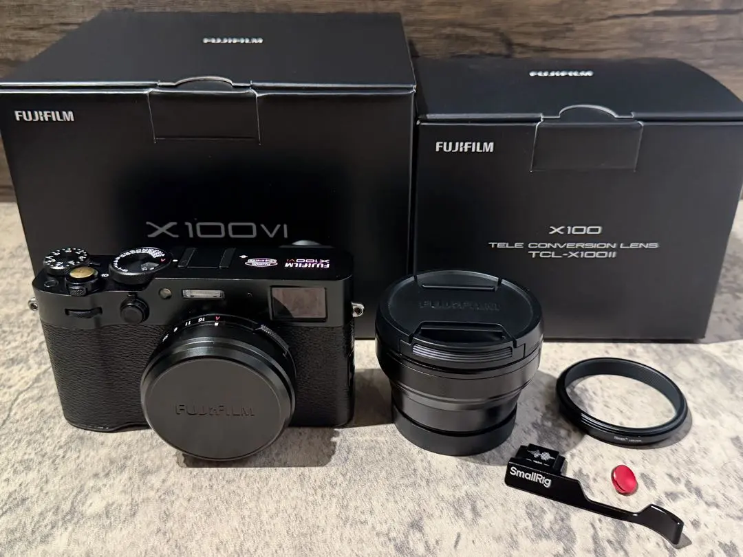 FUJIFILM X100VI ブラック 美品 TCL-X100II セット