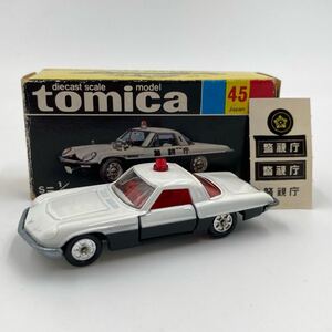 Tomica tomica 160 MAZDA COSMO PATROL CAR NO45 703