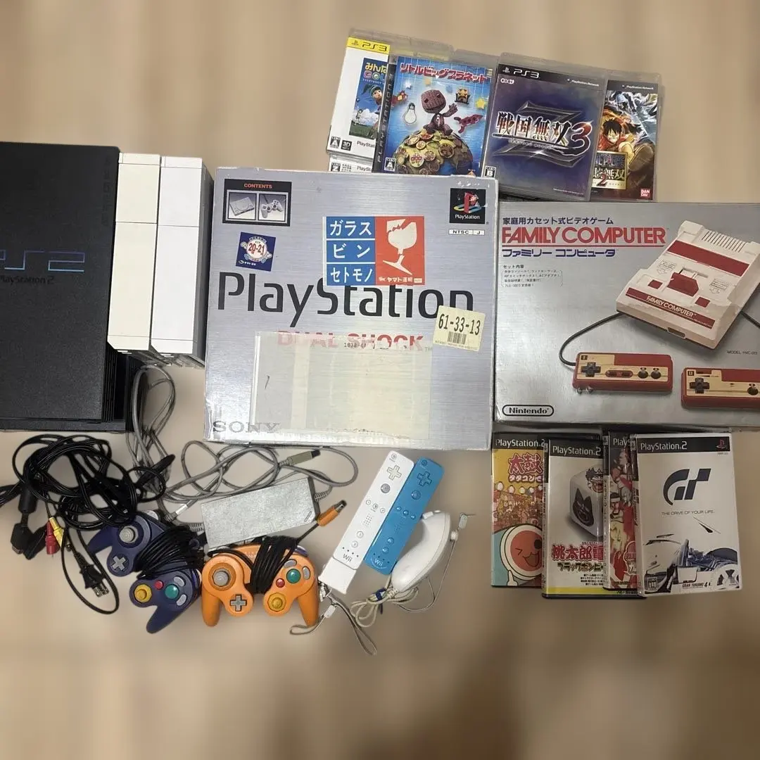 ゲーム機　PS2 PS wii ファミコン　まとめ