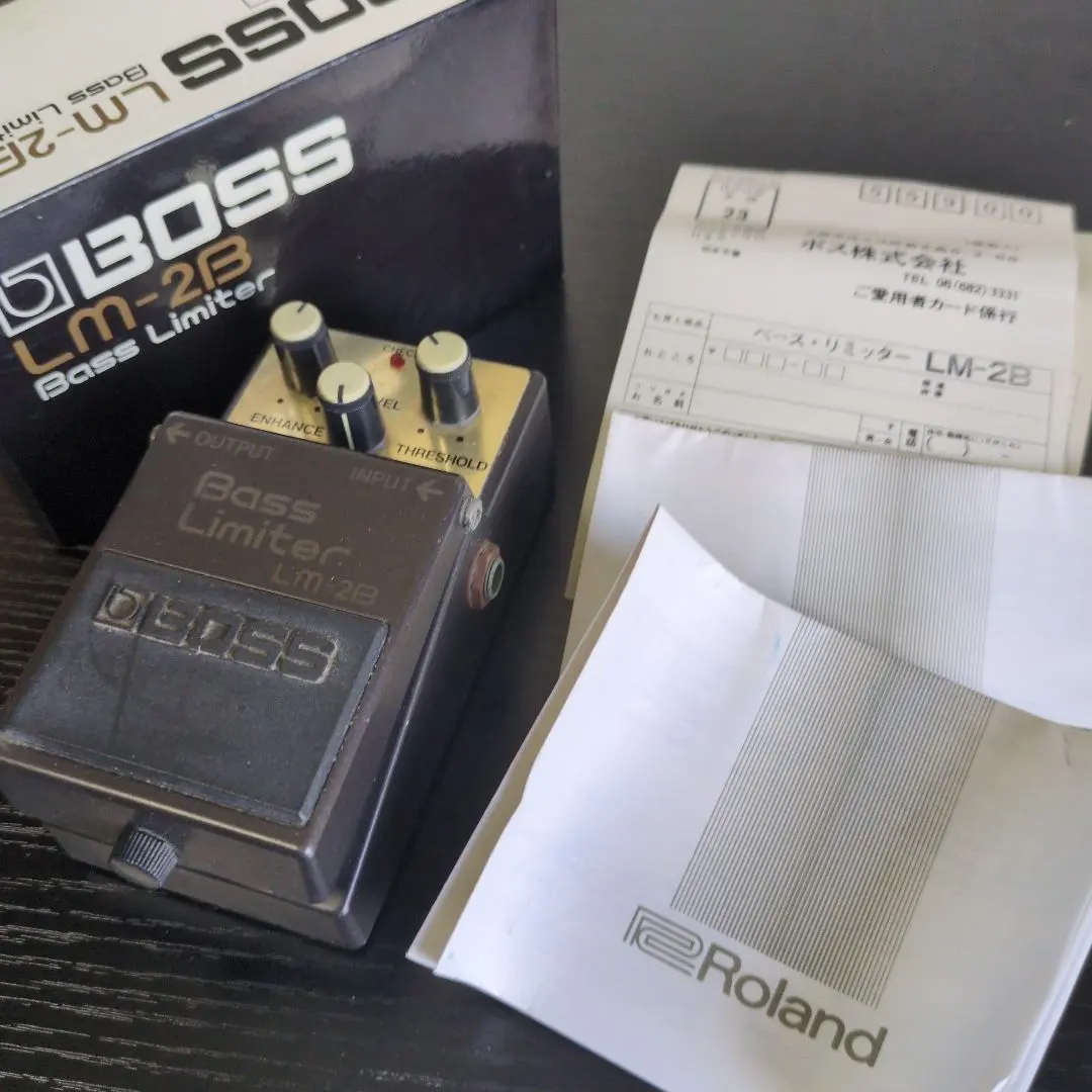 BOSS LM-2B Bass Limiter 箱・説明書付