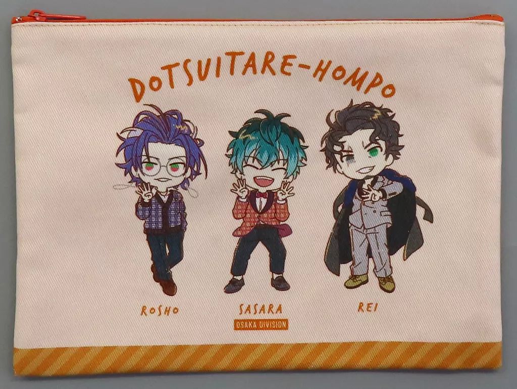 【中古】バッグ どついたれ本舗 フラットポーチ Hypnosis Flava2 Ver./どついたれ本舗 「ヒプノシスマイク -Division Rap Battle- Hypnosis Flava2＠Mixalive TOKYO」