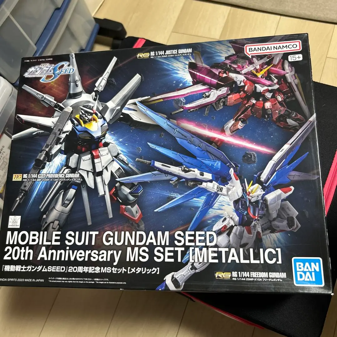 【おまとめ割引有】 rg hgガンダムSEED 20周年記念MSセットメタリック