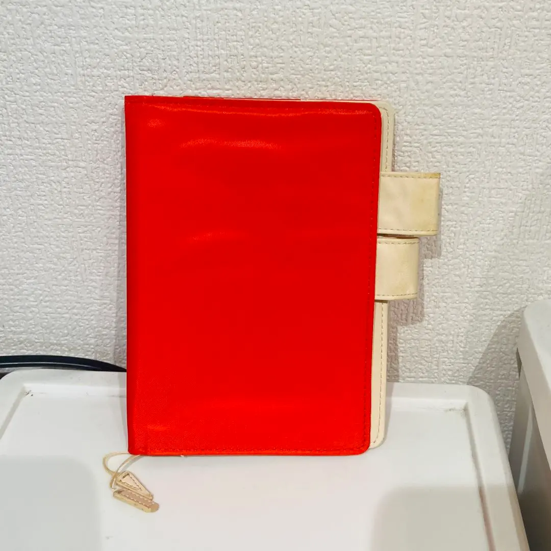 ほぼ日手帳カバー　オリジナル　りんご