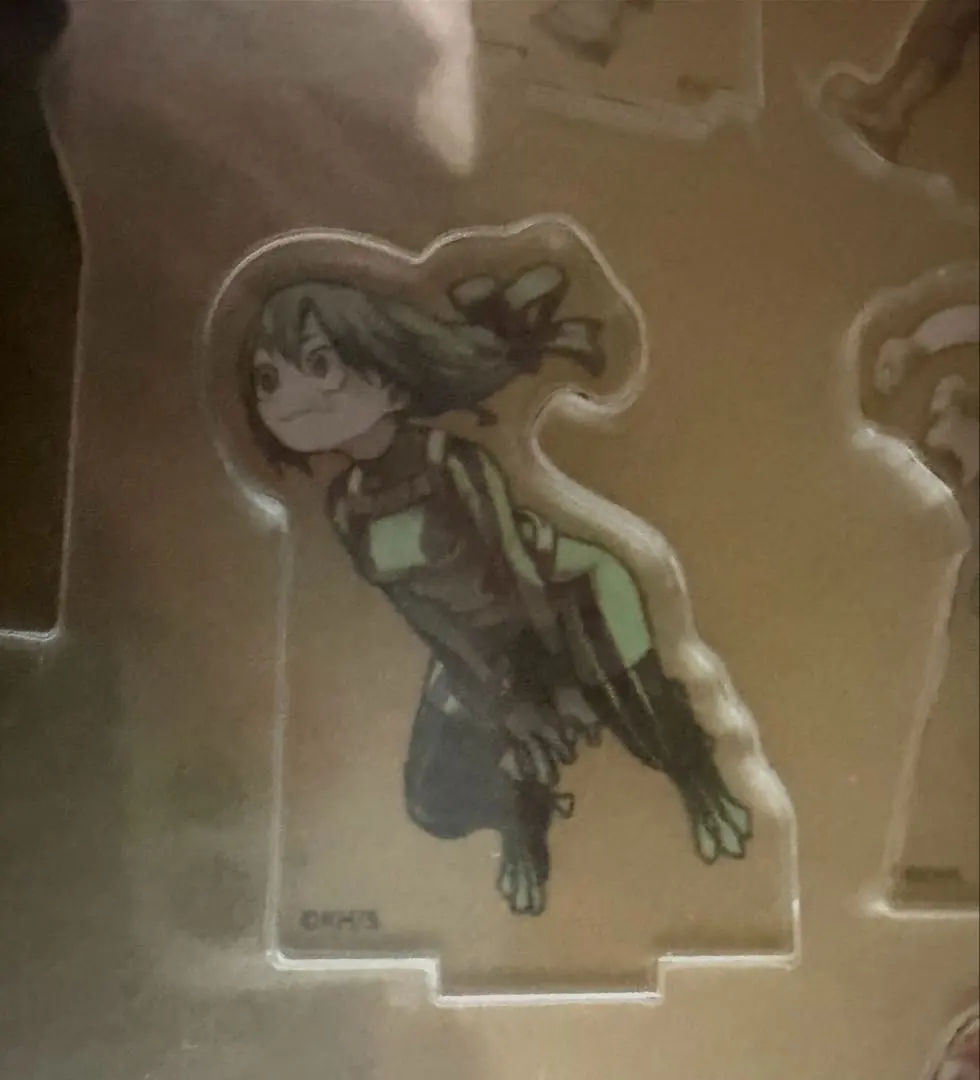 ヒロアカ 原画展　オールスター　アクリルフィギュア　受注限定 蛙吹梅雨