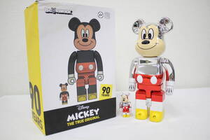 BE@RBRICK  BERBRICK MICKEY 90YEARS 100400 BT904