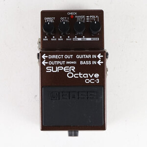 Pedales de guitarra BOSS de segunda mano de Japón BOSS OC-3 Super Octave