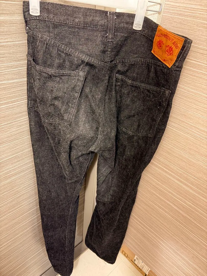 【美品】フルカウントブラックデニム1101BKSS 11.5oz サイズ30