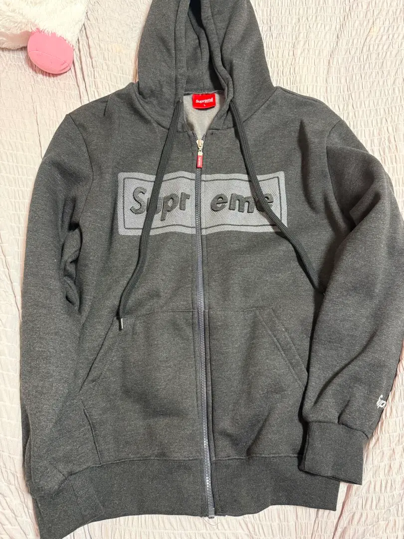 supreme ジップパーカー