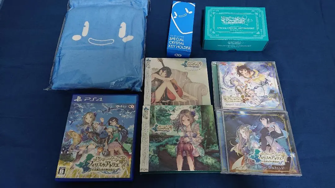 ソフィーのアトリエ 限定クリスタル・ぷに袋 ＋ フィリスPS4・サントラ セット