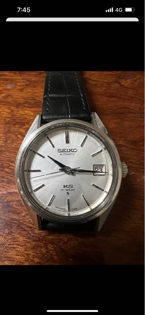 値下げ交渉可　SEIKO キングセイコー56KS自動巻き 腕時計 OH済み