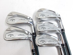 Used Japanese Golf Iron Sets ELYTE MAX FAST LIN-Q GREEN 40 for CW(JP) 5 R 28 9482