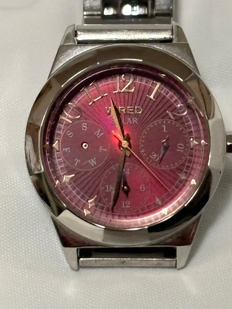 【ソーラー稼働】SEIKO WIRED 訳ありジャンク腕時計 レディース