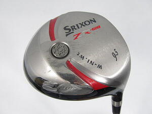 Used Japanese Golf Clubs (SRIXON) ZR-600 1W SRIXON SV-3010J 9.5 S