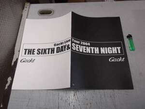 Gackt Gackt 2004 THE SIXTH DAYSSEVENTH NIGHT
