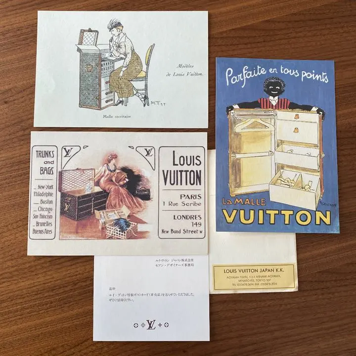 Louis Vuitton ルイ ヴィトン 非売品 ポストカード ハガキ