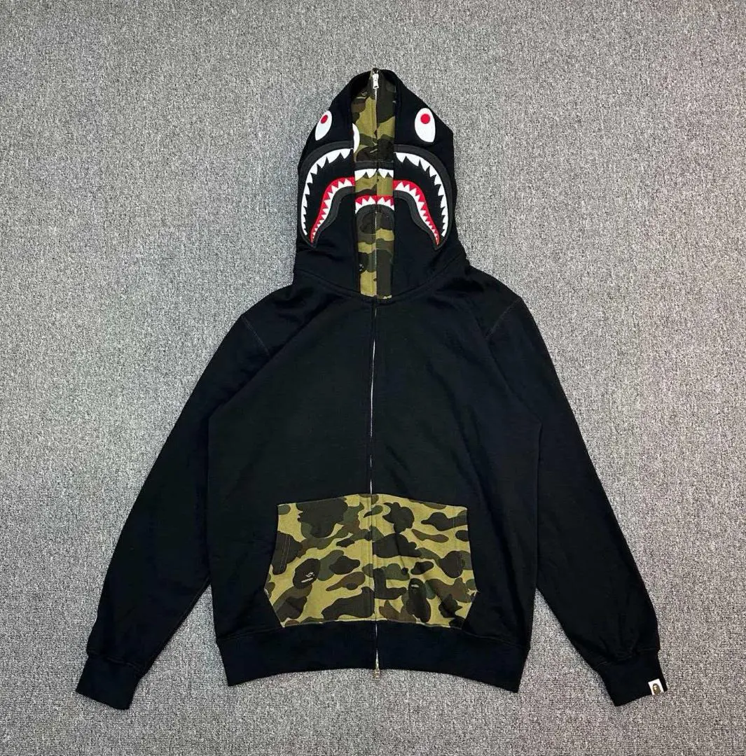 A Bathing Ape シャークフード パーカー