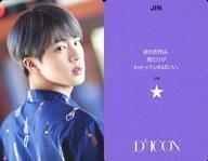 BTS () JIN()JAPAN EDITIONDicon PHOTOCARD10