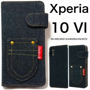 Japanese Selvedge Denim Xperia 10 VI SO-52ESOG14A402SO5G XQ-ES72