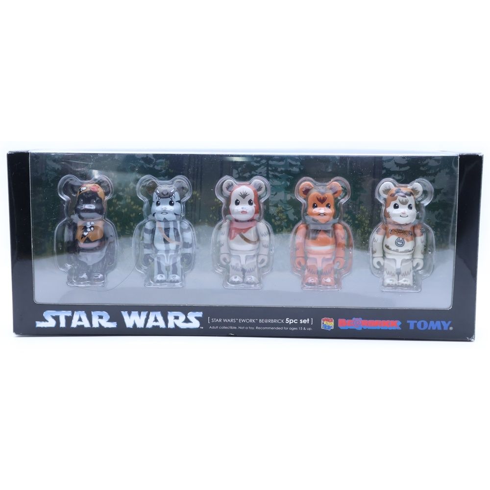 MEDICOM TOY (メディコムトイ) 2007×STAR WARS EWORK BE@RBRICK 100% 5pc SET MEDICOM TOY EXHIBITION 2007限定 スターウォーズ イウォーク ベアブリック 100%