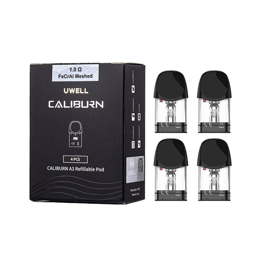 ユーウェル カリバーン UWELL Caliburn A3 Refillable Pod カートリッジメッシュ1.0ohmトップフィーリングP_1