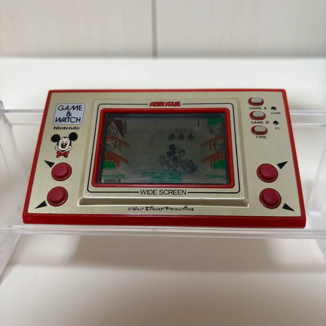 ゲーム＆ウォッチ ミッキーマウス 任天堂 ワイドスクリーン GAME&WATCH