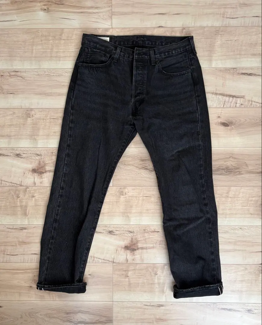 Levi's 501 ブラックデニム W33 L30