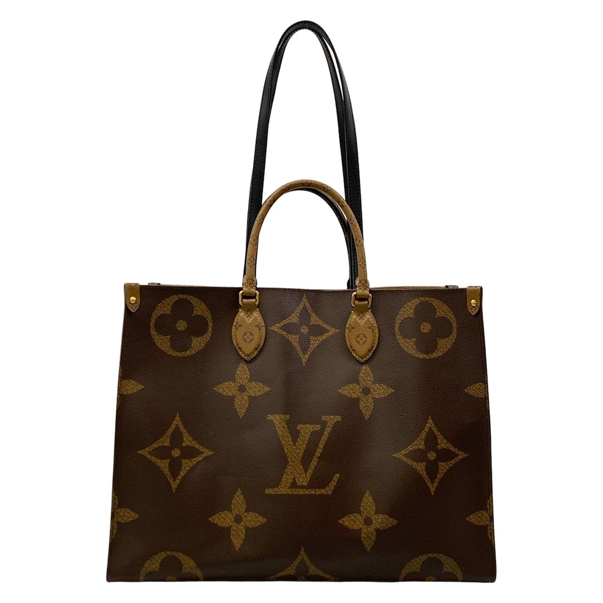 LOUIS VUITTON(ルイヴィトン) トートバッグ モノグラムリバース美品  オンザゴーGM M45320 モノグラムリバース
