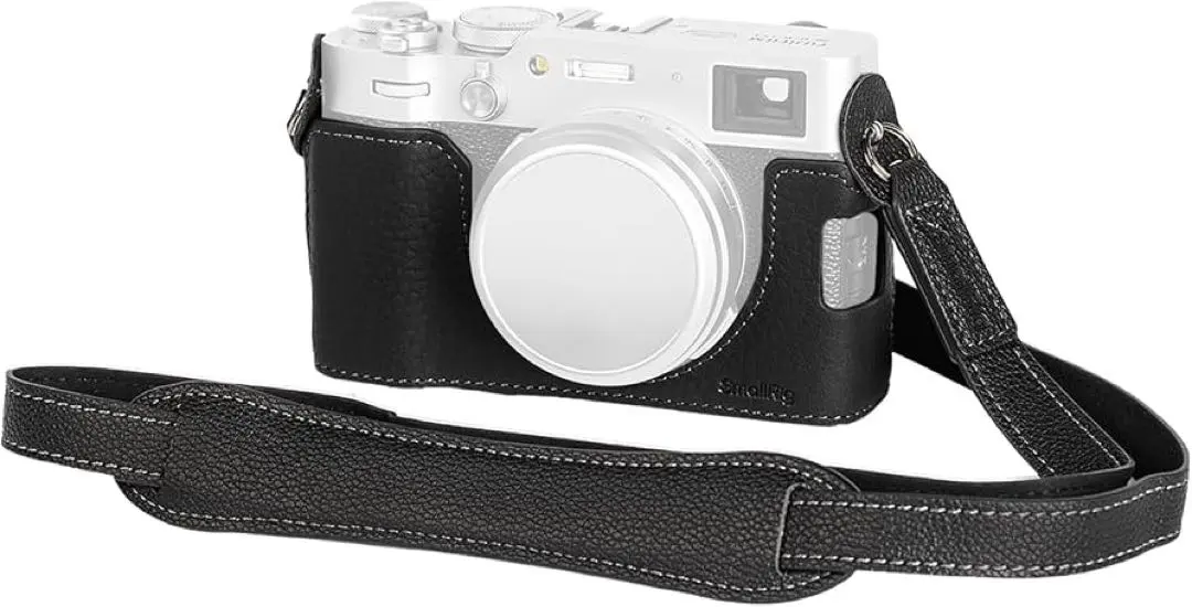 SmallRig 富士フイルムX100VI用 ハーフレザーケースセット カメラ用