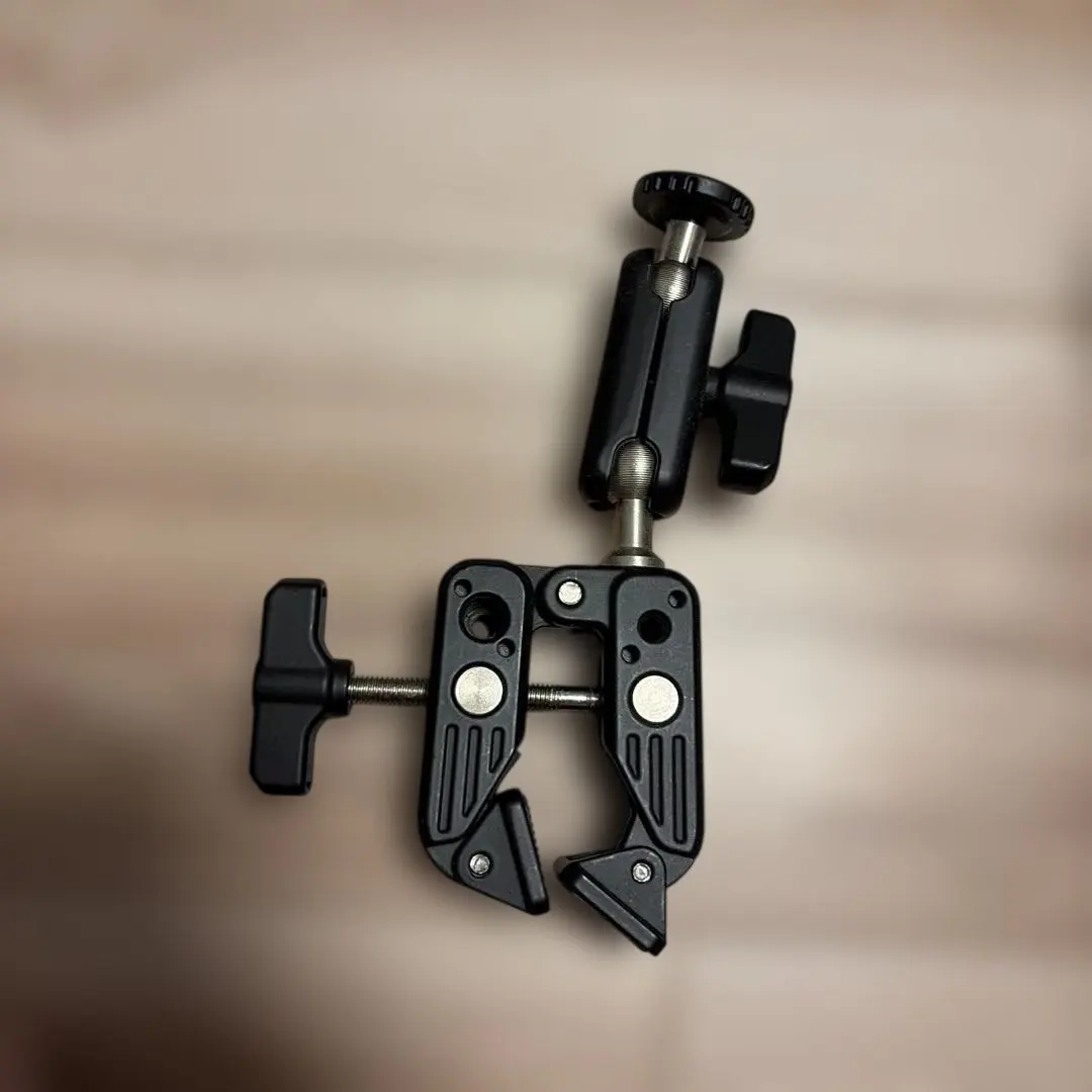 美品 スーパークランプ カメラマウント 撮影機材 1/4インチ